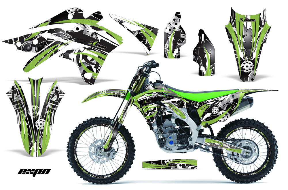 Kawasaki KX250F 2013 Graphics Kit Decal Expo G NPs